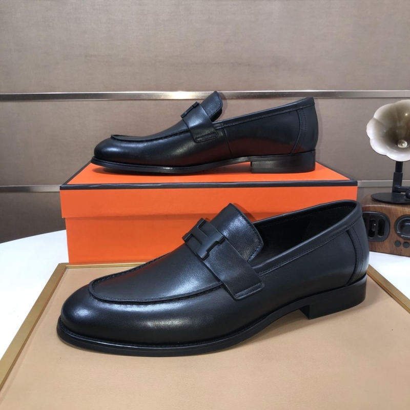 H**mes leather shoes